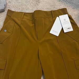 Athleta Tan Cargo Pants